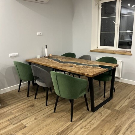 Стол кухонный из эпоксидной смолы А-29